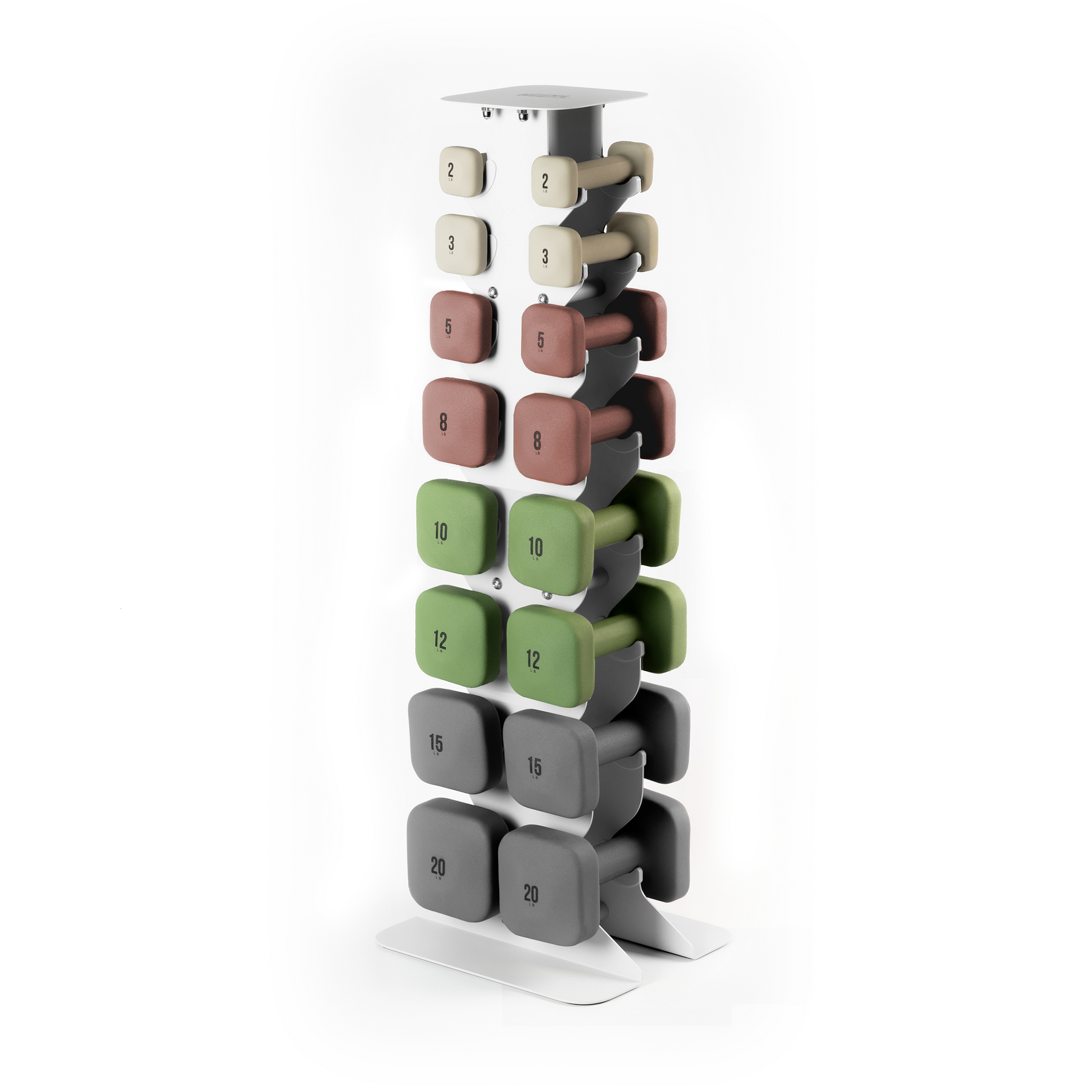 Dumbbell Set with Rack - Full Set