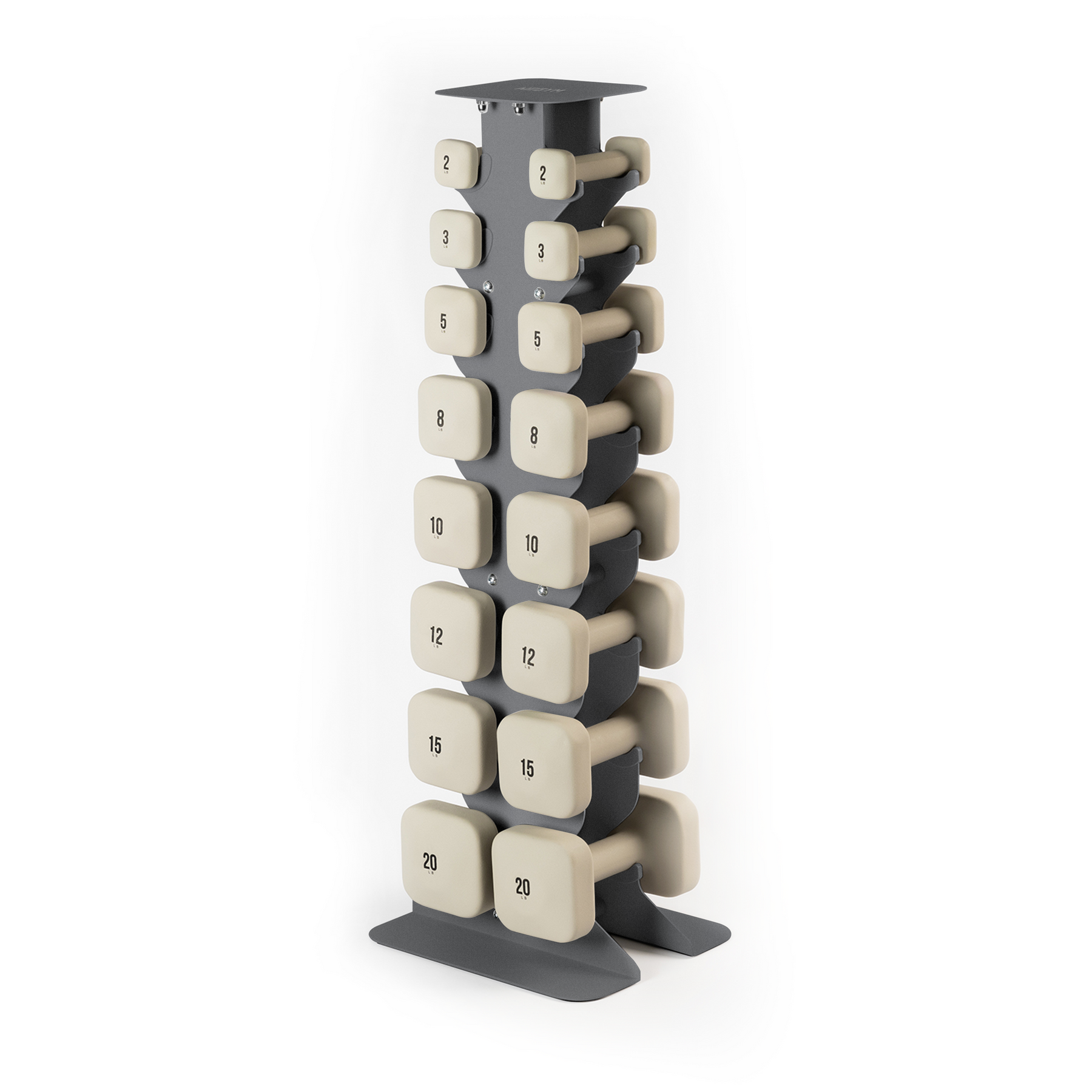 Dumbbell Set with Rack - Full Set
