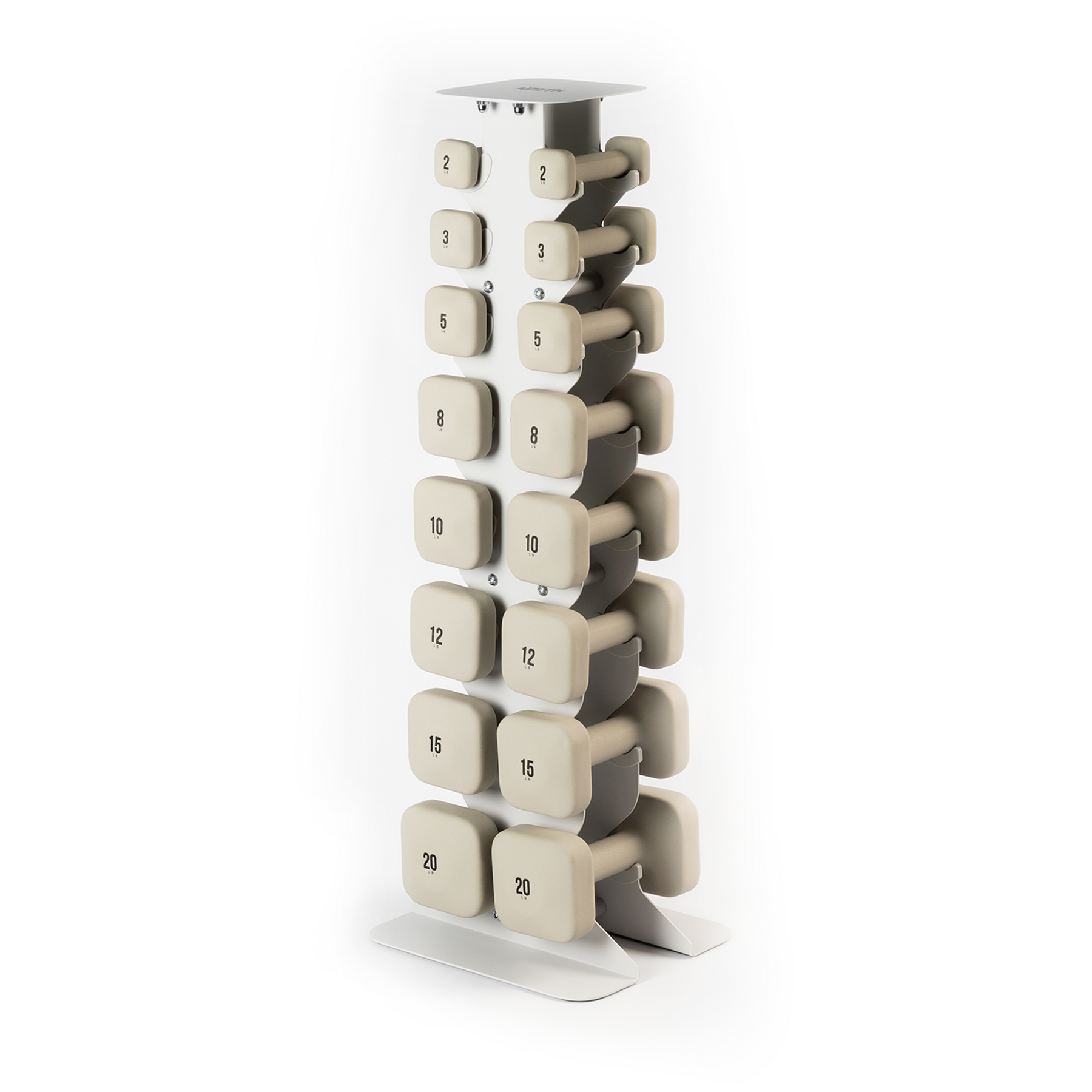 Dumbbell Set with Rack - Full Set