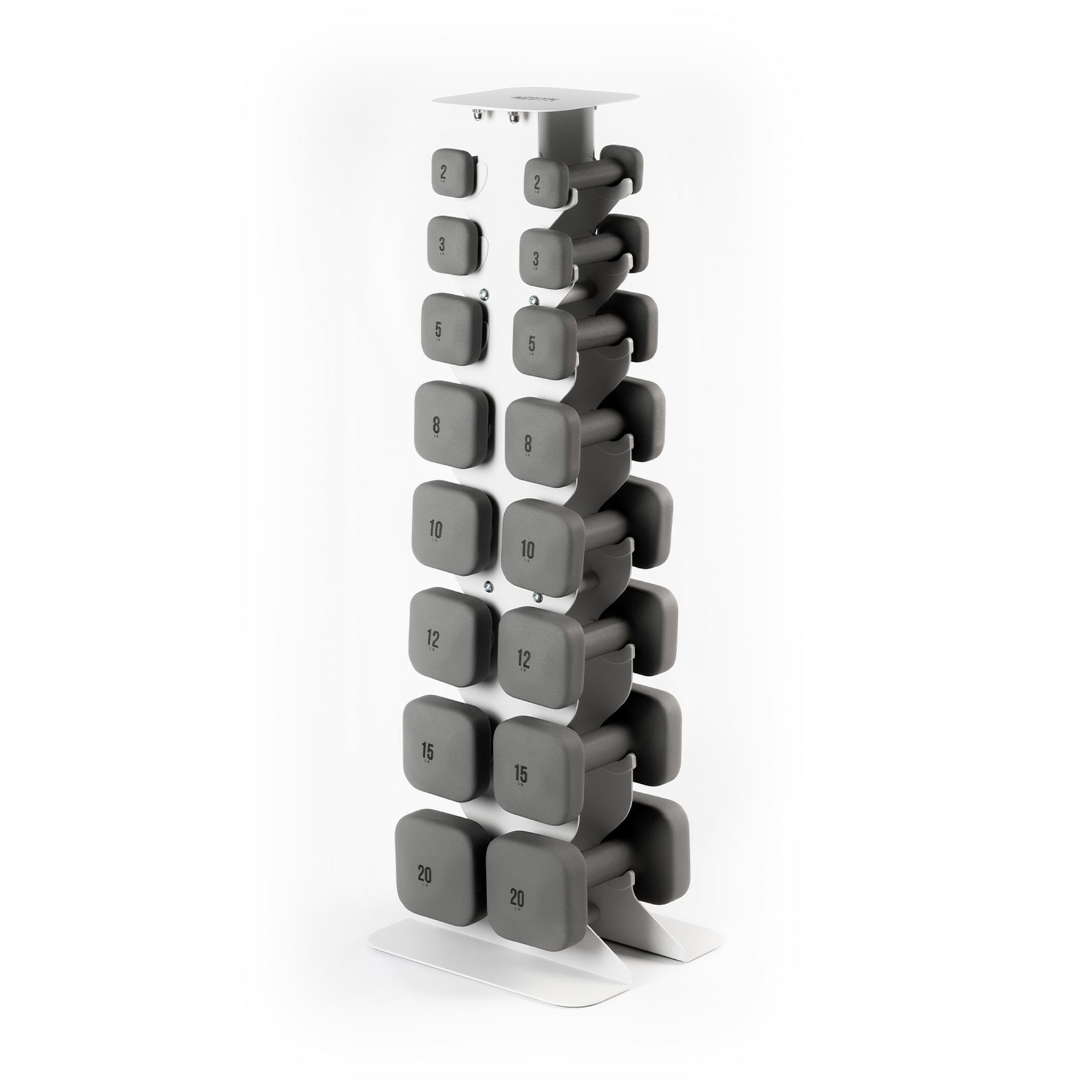 Dumbbell Set with Rack - Full Set