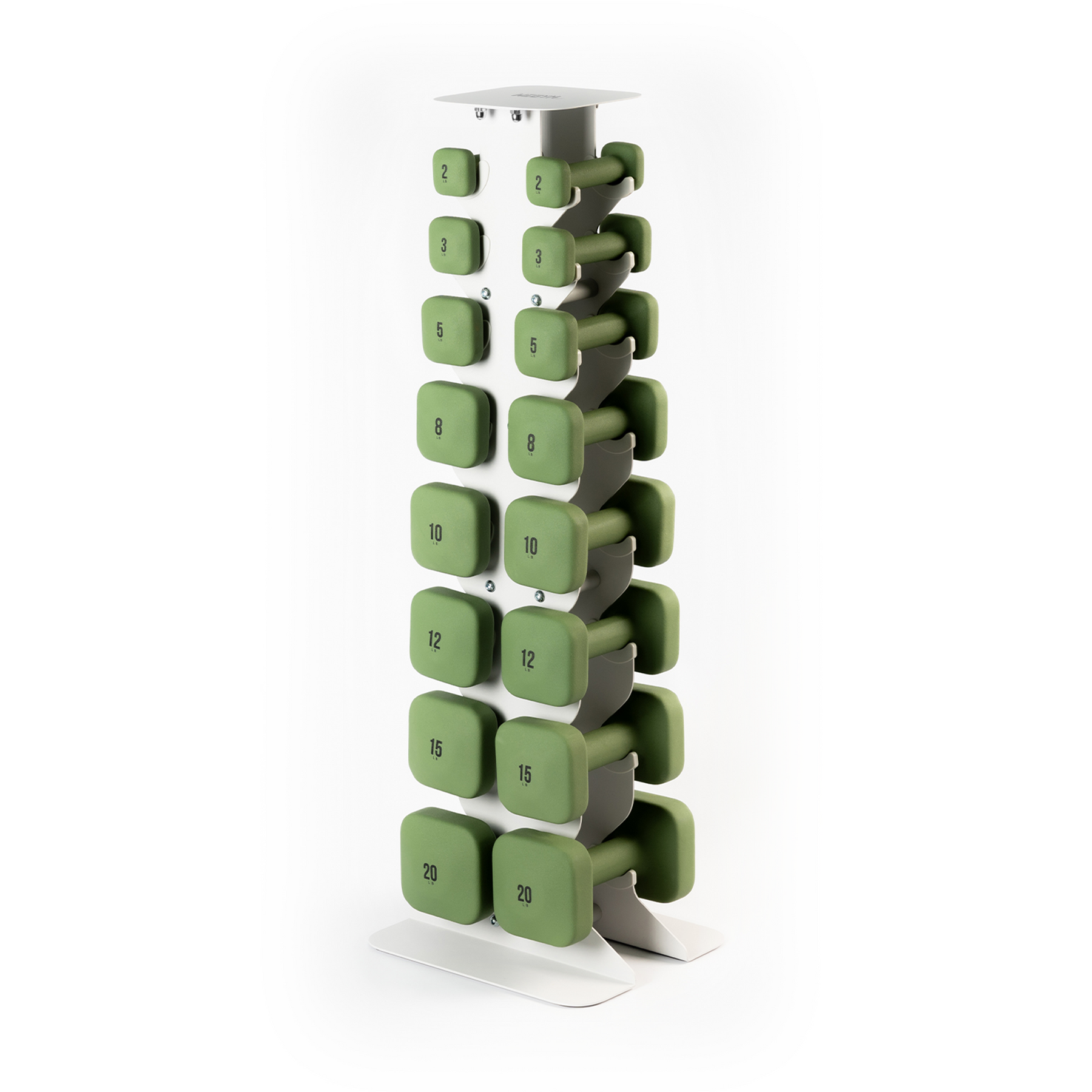 Dumbbell Set with Rack - Full Set