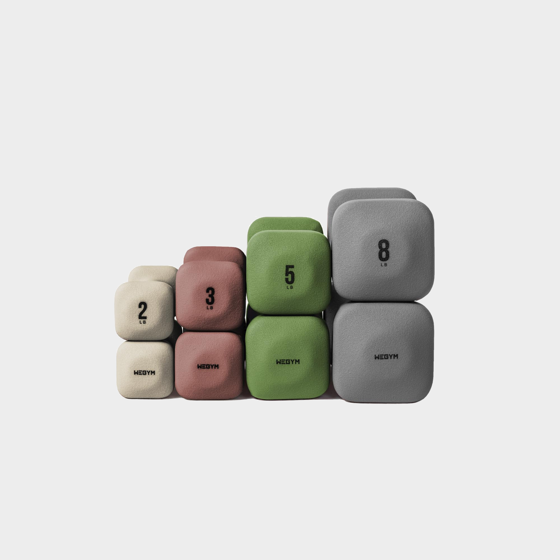 SafeGrip Dumbbells - Lower Set