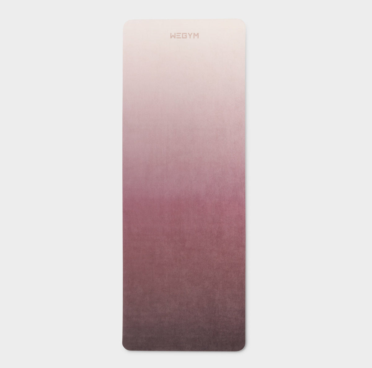 4mm Yoga Mat - Suede - Blush Ombre