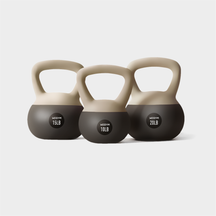 Soft Kettlebell Set - 10, 15, & 20 lbs